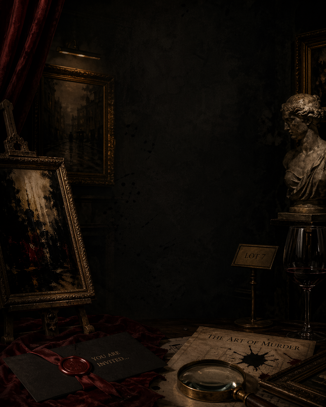 Murder Mystery Art Auction at The Carpenter's House