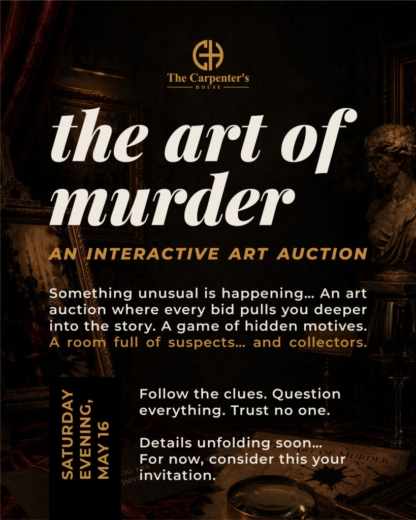 Art Auction Teaser for The Carpenter's House