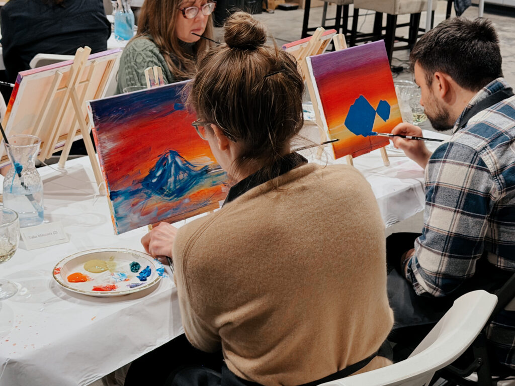 Monthly Paint and Sip Workshop with Becky Bump at The Carpenter's House