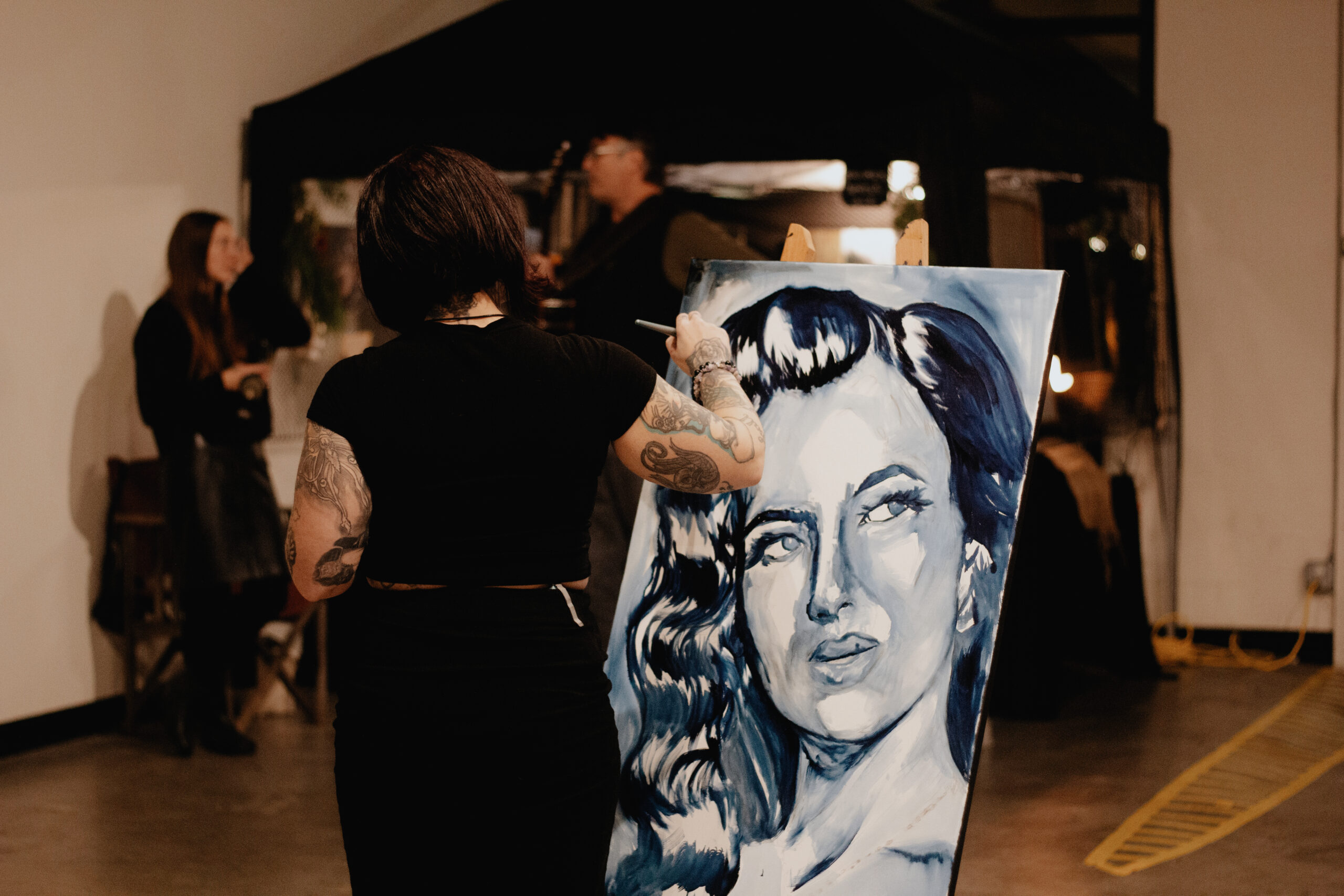 Live painting at The Carpenter's House